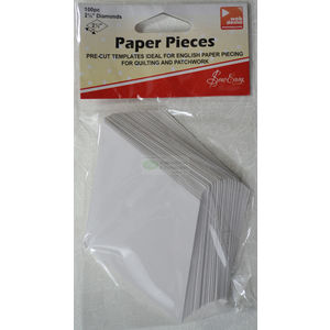 Sew easy Paper Diamond Pieces 2 1/2", Packet of 100