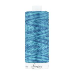 Sew Easy 50/3 Variegated Quilting Thread, #4208, 732m (800yd), 100% Premium Pima Cotton