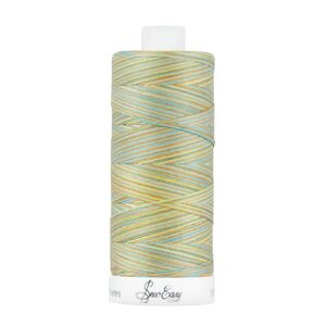 Sew Easy 50/3 Variegated Quilting Thread, #4258, 732m (800yd), 100% Premium Pima Cotton