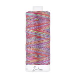 Sew Easy 50/3 Variegated Quilting Thread, #4261, 732m (800yd), 100% Premium Pima Cotton