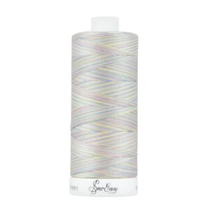 Sew Easy 50/3 Variegated Quilting Thread, #4271, 732m (800yd), 100% Premium Pima Cotton