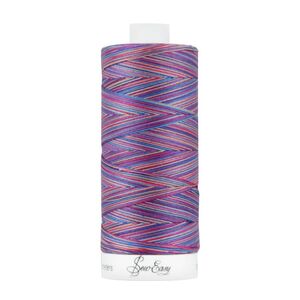 Sew Easy 50/3 Variegated Quilting Thread, #4279, 732m (800yd), 100% Premium Pima Cotton