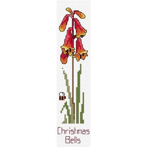 Country Threads CHRISTMAS BELLS Book Mark Cross Stitch Kit #FJ-009