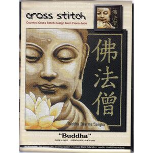 BUDDAH Country Threads Cross Stitch Kit, 40 x 40cm, FJ-4015