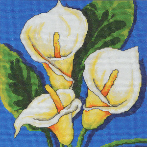 Calla Lillies Counted Cross Stitch CHART by Country Threads FJP-105