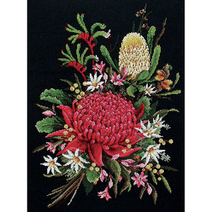 Wildflowers Counted Cross Stitch Chart by Country Threads FJP-2007