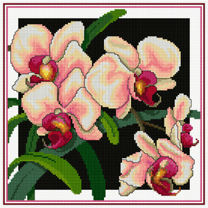 Pink Phallys Counted Cross Stitch CHART by Country Threads FJP-2010