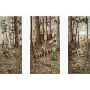 The Pioneer Counted Cross Stitch Chart by Country Threads FJP-4009
