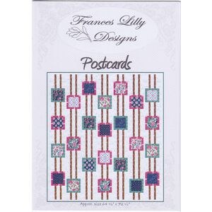 Frances Lilly Designs, Postcards Quilt Pattern