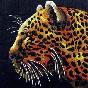 Country Threads CHEETAH Longstitch Kit FLS-5008 30cm x 30cm