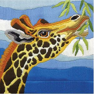 Country Threads GIRAFFE Longstitch Kit FLS-5013 30cm x 30cm