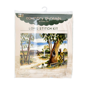 Country Threads HOMESTEAD Long stitch Kit FLS-5037 30cm x 40cm