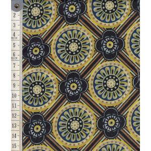 Fat Quarter FQ0100, Approx 50cm x 52cm, Cotton Print Fabric