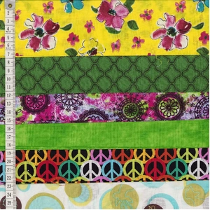 004 Mix Fat Quarter 6 Pack as Per Image