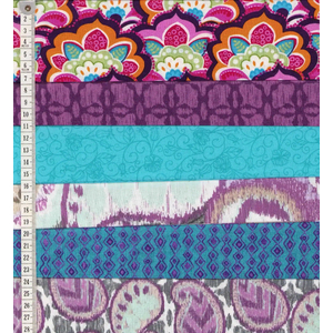007 Mix Fat Quarter 6 Pack as Per Image
