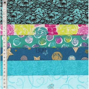 011 Mix Fat Quarter 6 Pack as Per Image