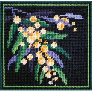 Country Threads WATTLE Tapestry Kit, 15cm x 15cm FTK-008