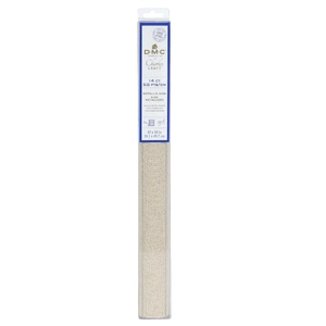 DMC 14 Count (5.5pts/cm) Aida Cloth METALLIC 15&quot; x 18&quot; (38.1cm x 45.7cm)