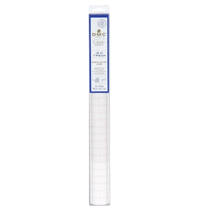 DMC 18 Count (7pts/cm) BLANC Magic Guide Aida Cloth 15&quot; x 18&quot; (38.1cm x 45.7cm)