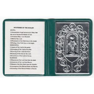 Rosary Piety Case - Pocket Prayer, Mysteries Of The Rosary, Assorted Colour