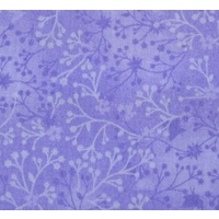 Flutter Cotton Fabric, LILAC, 110cm Wide, x 95cm REMNANT