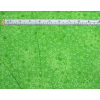 FLUTTER TONE ON TONE COTTON FABRIC, LIME GREEN, 110cm Wide per 50cm