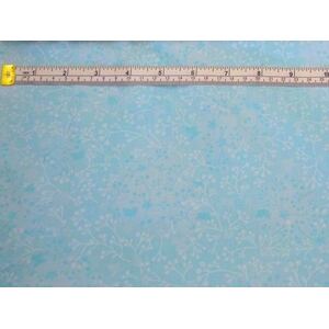 FLUTTER TONE ON TONE COTTON FABRIC, BABY AQUA, 110cm Wide x 50cm