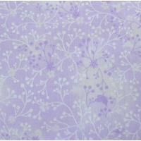 Flutter Tone On Tone Cotton Fabric, ORCHID, 110cm Wide x 50cm