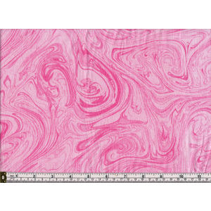 Triple S Marble Print 100% Cotton Quilt Backing Fabric, 260cm Wide Per Metre, PINK