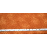Gumnut Cotton Fabric, AYER ROCK ORANGE, 110cm Wide,  Per Metre