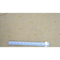 Australiana Footprints Beige, 110cm Wide per Metre