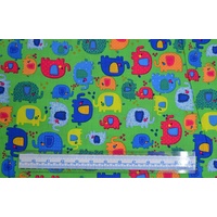 Elly Belly Green Per Metre