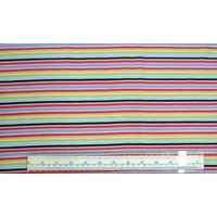 Sew Easy Kids Rescue Stripe Multi 137cm Wide Cotton Fabric