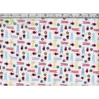Rescue Ladders Multi On White, 137cm wide per Metre Metre