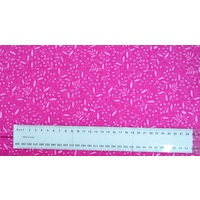 Little Critters Per Metre, 110cm Wide, HOT PINK, GL6951.10