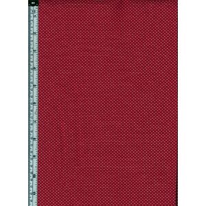 Sew Easy Micro Dots XMAS RUBY 110cm Wide Cotton Fabric