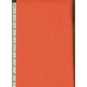 Sew Easy Cotton Fabric, Micro Dots BRIGHT ORANGE, 110cm Wide, per Metre
