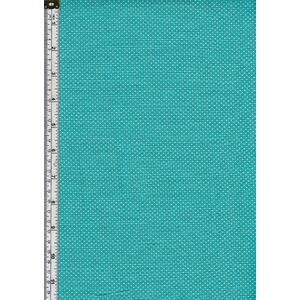 Sew Easy Cotton Fabric, Micro Dots AQUA, 110cm Wide