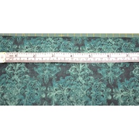 Mika High Tea Dartmouth Green Cotton Fabric, 110cm Wide &quot;Made in Japan&quot;