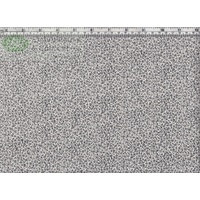 Black On White #9343.01, 110cm Wide  x 1.36m REMNANT, 100% Cotton