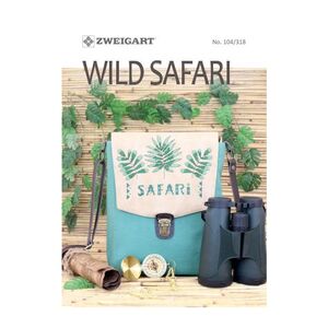 Zweigart Booklet, WILD SAFARI, Colour Charts, Booklet #104/318