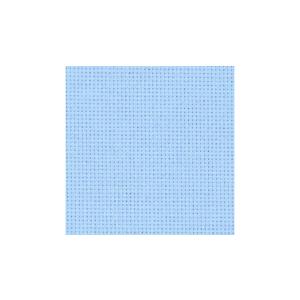 Zweigart 14 Count Aida Cloth LIGHT BLUE 3706.503, 110cm Wide Per METRE