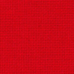 Aida Cloth 14 Count CHRISTMAS RED, 110cm Wide, 3706.954 ($52.00 Per Metre)
