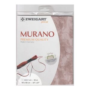 Murano Evenweave 32ct VINTAGE BROWN Precut 48x68cm 3984.3219