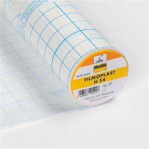 Vilene H54 Stabiliser Filmoplast Embroidery, 54cm Wide Per Metre - White