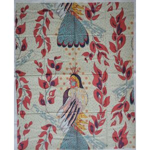 Leutenegger Fat Quarter HC1023, 46 x 55cm, 100% Cotton Bird, Pre-Cut