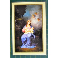 Hymn To Mary Laminated Prayer Card, 110 x 70mm, Holy Card