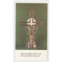 Father Series, Laminated Holy Picture Card, Light Of The Lord, 105 x 60mm