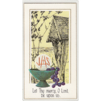 Shrine Series, Laminated Holy Picture Card, Thy Mercy, 110 x 60mm