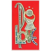 Laminated Holy Card, Truth Series, Love, 110 x 60mm